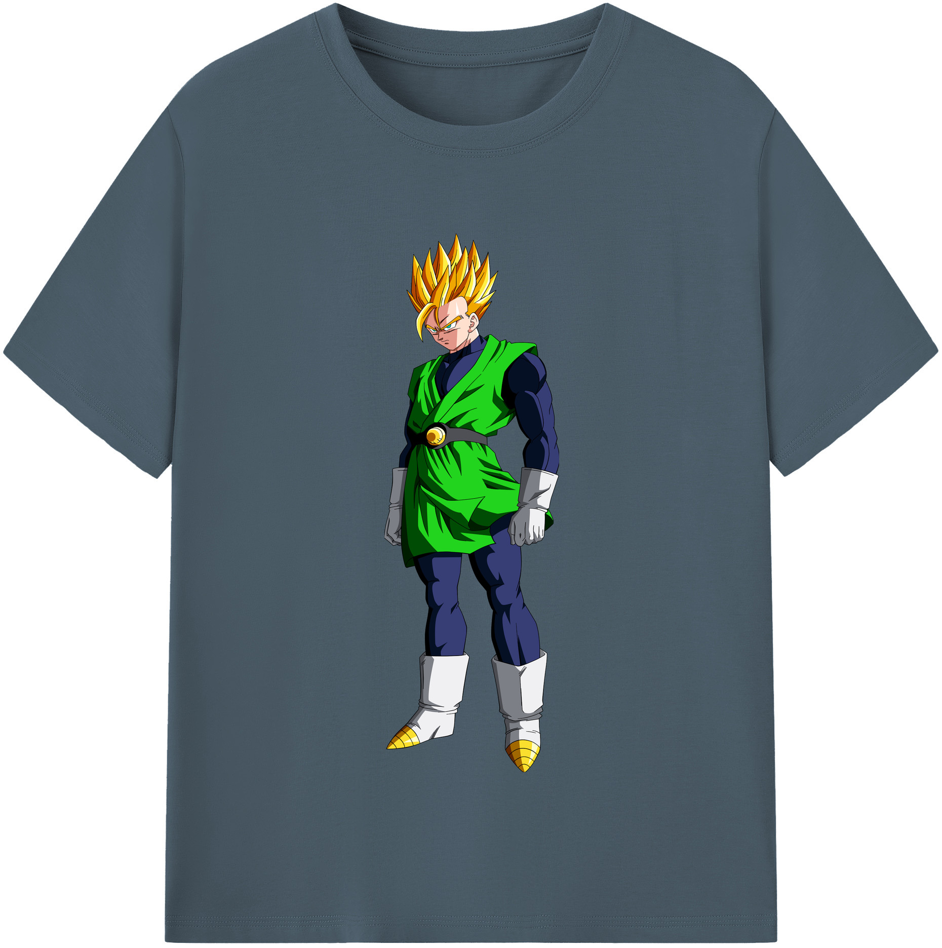 （画像用） ドラゴンボール 孫 悟飯（そんごはん）DRAGON BALL Son Gohan 綿100％半袖Tシャツ（フロントプリント）
